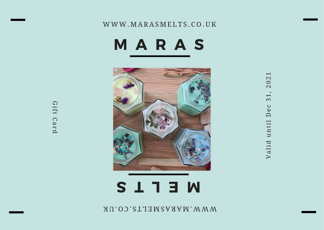 Maras Melts Gift Card